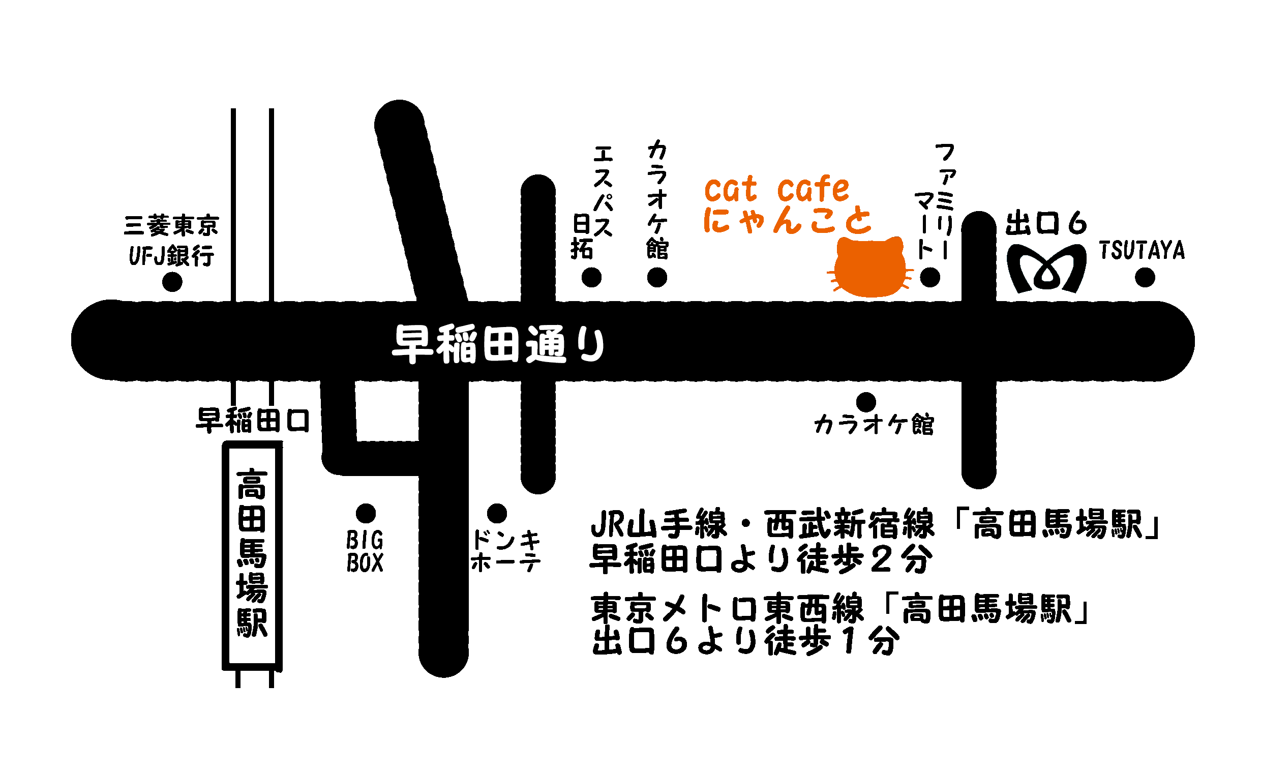 cat cafe にゃんこと